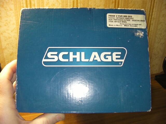 Замок Врізний DeadBolt Schlage F60SKVPAR609GE Антична Латунь Технологія Зміни Ключів SmartKey Клас Зламостійкості 4D США - Фото 5