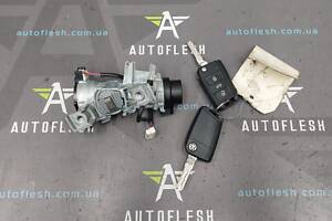 Замок зажигания/ ключ зажигания 1K0905851, 5Q0905865 Audi Seat Skoda Volkswagen бу