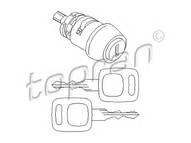 Замок запалювання Audi 80/100
