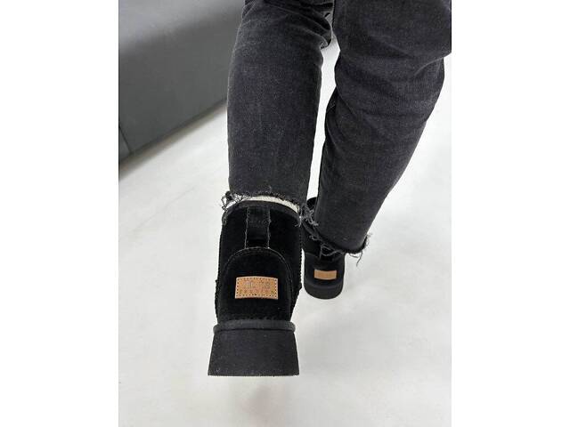 Уггі на платформі ITTS натур. замша, уггі на платформі 36,39,40р код 119 - Фото 2