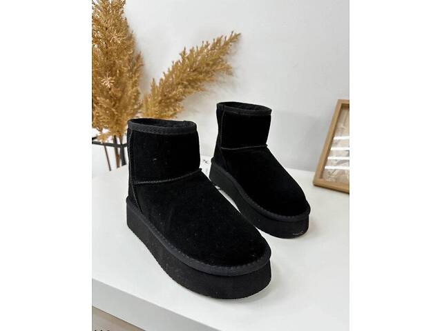 Уггі на платформі ITTS натур. замша, уггі на платформі 36,39,40р код 119 - Фото 10