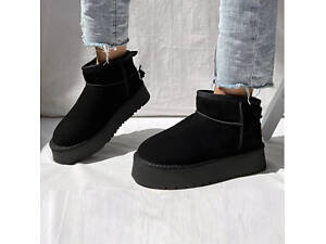 Замшевые угги на платформе, угги платформа, уги 37-41р код 3125 26.5, 41