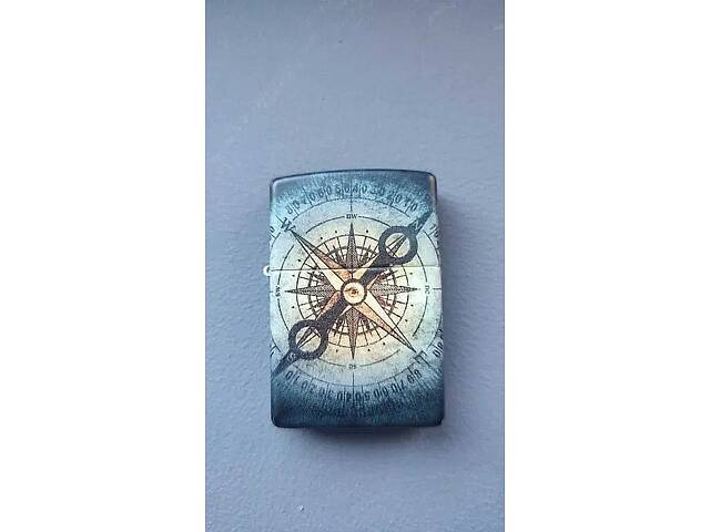 Запальничка Zippo Compass Chost двостроння світиться в темряві - Фото 1