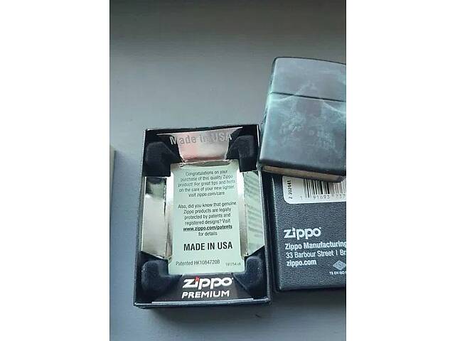 Запальничка Zippo Compass Chost двостроння світиться в темряві - Фото 5