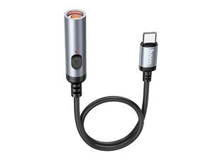 Запальничка портативна Hoco UA30 Type-C, сіра