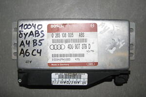 Б/у блок управления ABS Audi A4 B5/A6 C4 1994-1997, 4D0907379D, BOSCH 0265108005 -арт№10040-