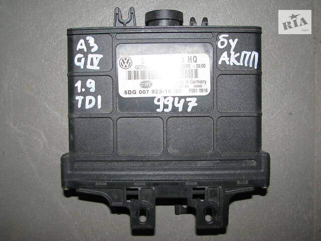 Б/у блок управления АКПП Audi A3/Volkswagen Golf IV/Bora 1.9TDI AHF 1999-2002, 01M927733HQ, HELLA 5DG -арт№9947-