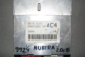 Б/у блок управления двигателем Daewoo Nubira 2.0i 16V, 16246949 -арт№9924-