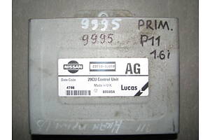 Б/у блок управления двигателем Nissan Primera P11 1.6i 1996-1997, 23710-3J310, LUCAS 80565A -арт№9995-