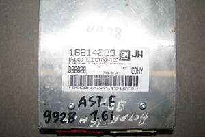 Б/у блок управления двигателем Opel Astra F 1.6i X16SZR 1996-1998, 16214229 -арт№9928-
