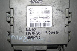 Б/у блок управления двигателем Renault Clio/Twingo/Rapid 1.2i C3G 1995-1997, 7700874631, HOM77008603 -арт№10002-