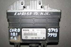 Б/у блок управления двигателем Seat Cordoba/Ibiza 1.6i ABU 1993-1994, 032906026F, BOSCH 0261203346, 0 -арт№9943-