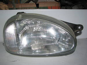 Б/у фара правая Opel Combo B/Corsa B 1993-2000, 90386289, 90386290, 90444784, VALEO 085134, 67625235, -арт№3901-