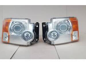 Б/у фара левая правая для Land Rover Discovery III 3 2004 - 2009 год биксенон XBC500412 XBC500402
