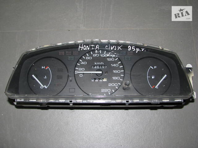 Б/у панель приборов Honda Civic V 1992-1995, 78100-SR3-G000, HR-0144-012 -арт№10828-