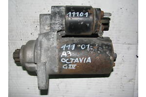 Б/у стартер Audi A3/Skoda Octavia/Volkswagen Golf IV/Bora 1.8-2.0, 02A911023L, BOSCH 0001121008, 000 -арт№11101-