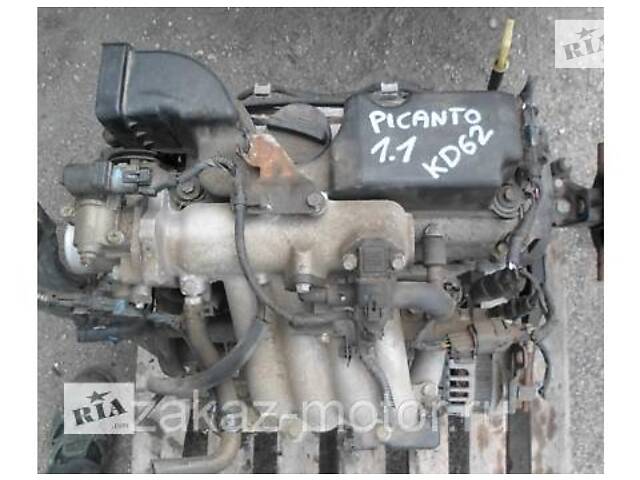 Детали двигателя Головка блока Kia Picanto Объём: 1.0, 1.1, 1.2