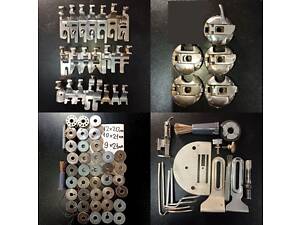 Запчастини для побутових та промислових швейних машинок. Нові та б/в.