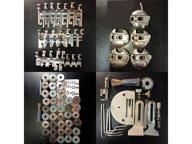 Запчасти для бытовых и промышленных швейных машинок. Новые и б/у. - Фото 1