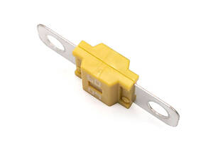 Запобіжник плоский SBFW-L-60, 60A, 58V, M6, 12х41mm, Yellow