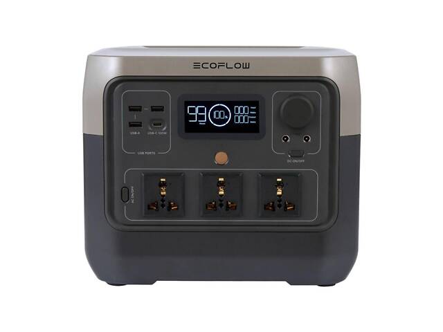 Зарядная станция ECOFLOW RIVER 2PRO международная розетка, евровилка становится без переходника. - Фото 6