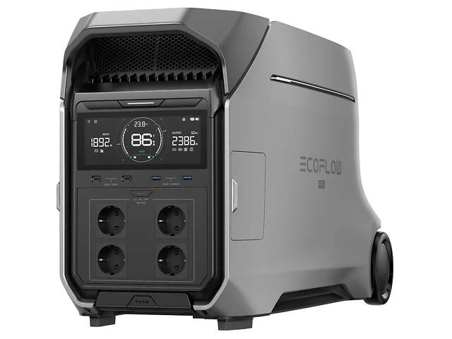 Зарядна станція EcoFlow DELTA Pro 3, 4000 Вт, 4096 Вт*год (електростанція для дому) EU - Фото 1