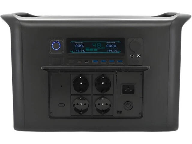 Зарядна станція CTOLITY AP2000 Apower 2000 EU розетки (2048Wh, 2400W)LiFePO4, ДБЖ - Фото 1