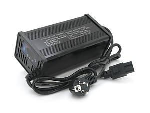 Зарядний пристрій для акумуляторів LiFePO4 48V, 10A, 185x88x60mm