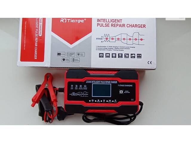 Зарядний пристрій 12В/24В 10А/5А універсальна автоматична досконалість з усіма захистами Нове! - Фото 4