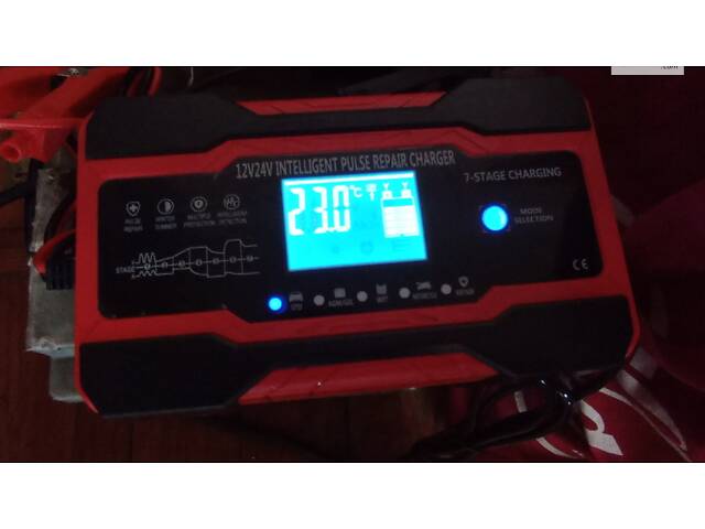 Зарядний пристрій 12В/24В 10А/5А універсальна автоматична досконалість з усіма захистами Нове! - Фото 6