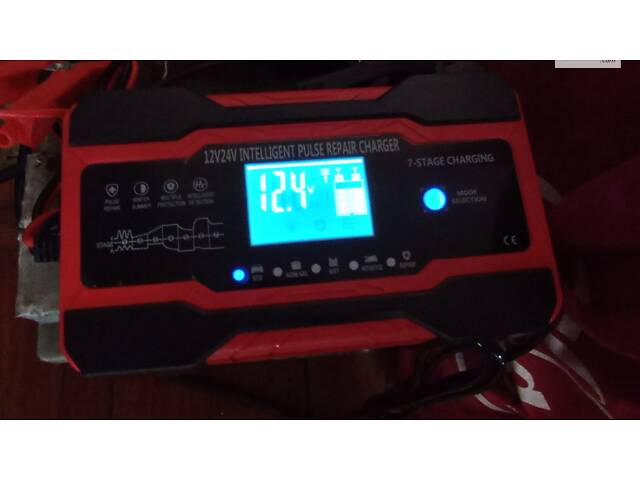 Зарядний пристрій 12В/24В 10А/5А універсальна автоматична досконалість з усіма захистами Нове! - Фото 7