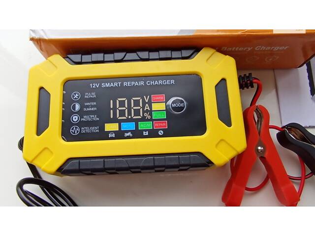 Зарядний пристрій 12В 6А для АКБ від 2 до 100Ah з усіма захистами Новий! - Фото 1