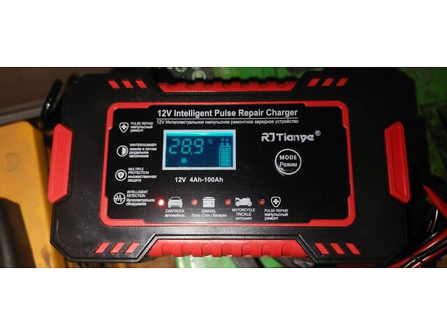 Зарядний пристрій 12В 6А для АКБ від 2 до 100Ah ТАНЯ 1 з усіма захистами Нове! - Фото 7