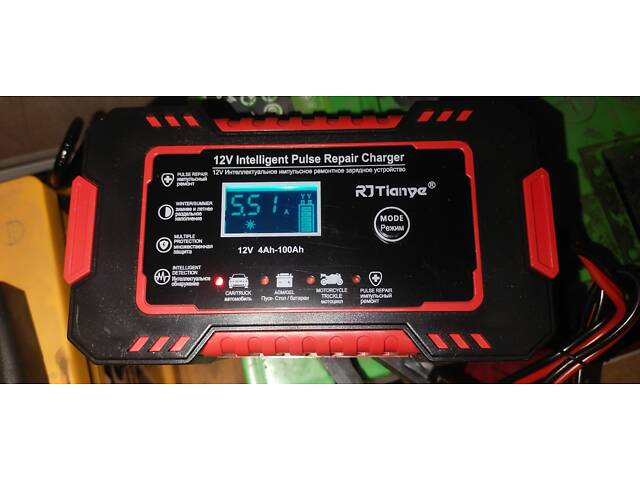 Зарядний пристрій 12В 6А для АКБ від 2 до 100Ah ТАНЯ 1 з усіма захистами Нове! - Фото 8