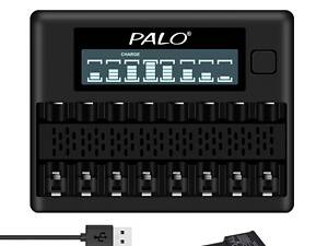 Зарядное устройство аккумуляторных батареек АА/ААА Palo NC32 (100931)