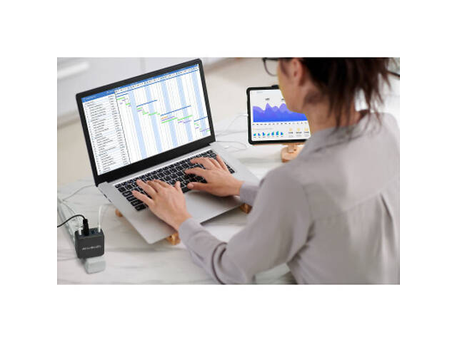 Зарядний пристрій AVerMedia GC313 CORE GO 100W 2xUSB-C 1xUSB-A 1xHDMI black (40AAGC313AWN) - Фото 10