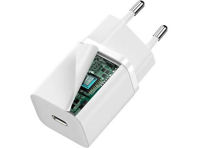 Зарядний пристрій Baseus Super Si quick charger IC 30W white (CCSUP-J02) - Фото 10