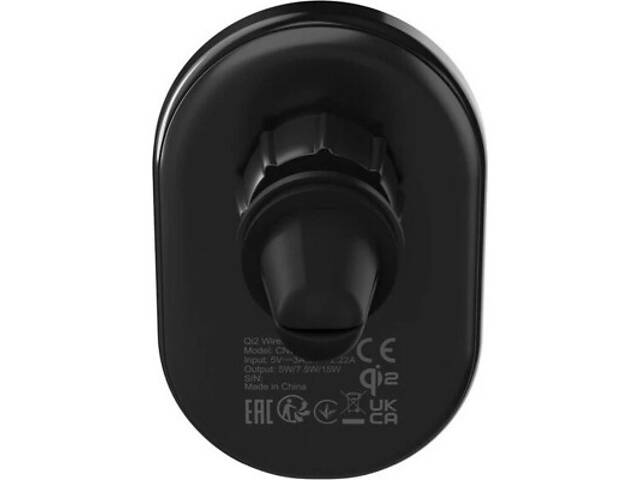 Зарядний пристрій Canyon OnGrip 105 15W Qi2 Wireless Black (CNS-CCH105B) - Фото 4
