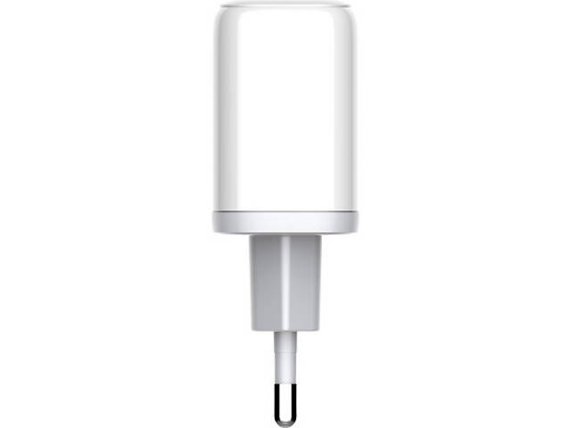 Зарядний пристрій ColorWay GaN Mini 25W PD Port PPS USB-C white (CW-CHS052PD-WT) - Фото 9
