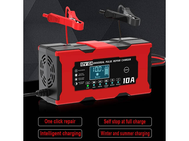 Зарядное устройство для аккумуляторов 12V 10A XJB1210-2 - Фото 9