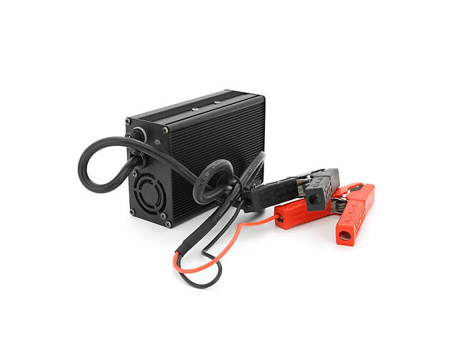 Зарядний пристрій для акумуляторів Li-ion 25,2V,6S,10A, + крокодили, індикація,135х90х50mm - Фото 3