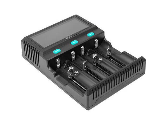 Зарядний пристрій для акумуляторів PowerPlant PP-A4 (Ni-MH, Cd, Li-ion, LiFePO4 / input AC 100V-240V DC 12V) (AA620173) - Фото 2