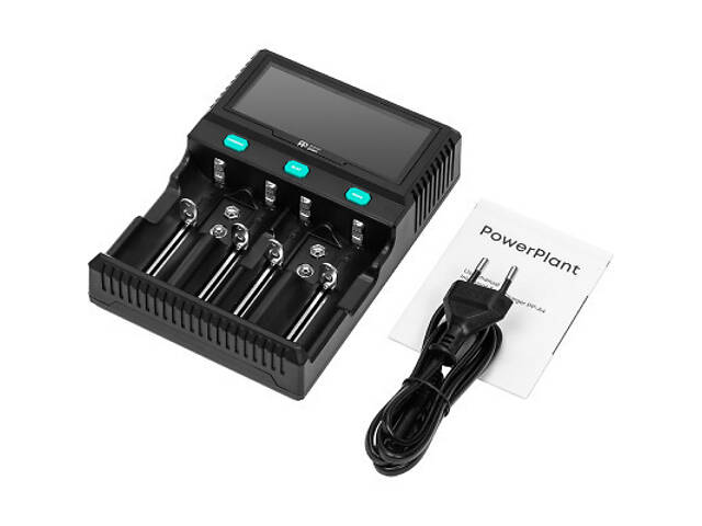 Зарядний пристрій для акумуляторів PowerPlant PP-A4 (Ni-MH, Cd, Li-ion, LiFePO4 / input AC 100V-240V DC 12V) (AA620173) - Фото 4