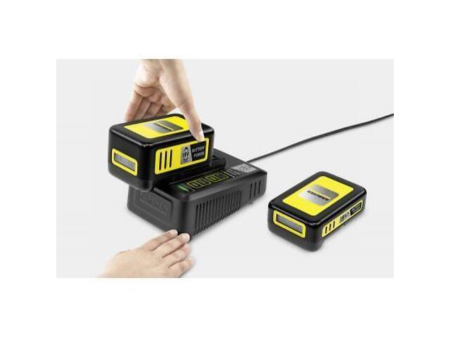 Зарядний пристрій для акумуляторів інструменту Karcher 18 В 2.5Ач (2.445-032.0) - Фото 3