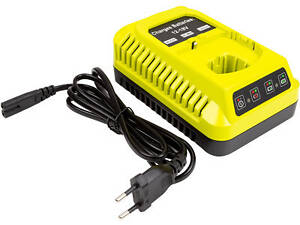 Зарядний пристрій для акумуляторів інструменту PowerPlant для Ryobi P117 18V, 3A, Li-ion (TB921492)