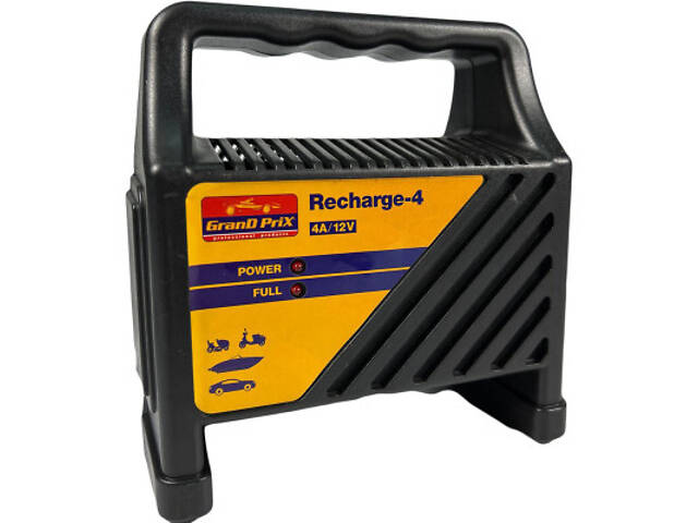Зарядний пристрій для автомобільного акумулятора GRAND PRIX 4A 12V (33705-IS) - Фото 4