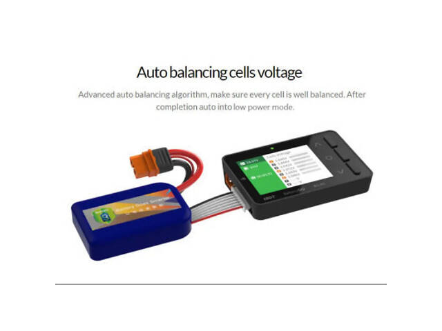 Зарядний пристрій для дрона iSDT BG-8S Battery Meter (HP0015.0013) - Фото 4