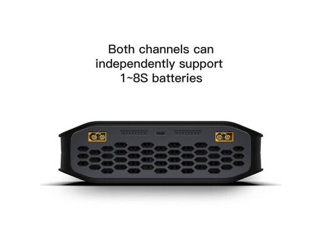 Зарядний пристрій для дрона iSDT K4 AC 400W DC 600Wx2 (HP0015.K4) - Фото 3