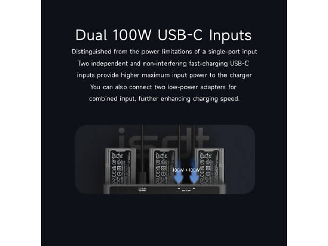 Зарядний пристрій для дрона iSDT MA331 Air 3 Series Charging Hub (iSDT-MA331) - Фото 6