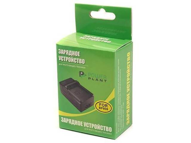 Зарядний пристрій для фото PowerPlant Canon BP-808 (CH980031) - Фото 4